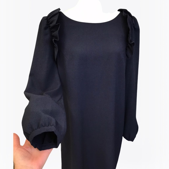 Eliza J Ruffle Accents Knee Women’s Dress - 12/14 - Picture 12 of 17